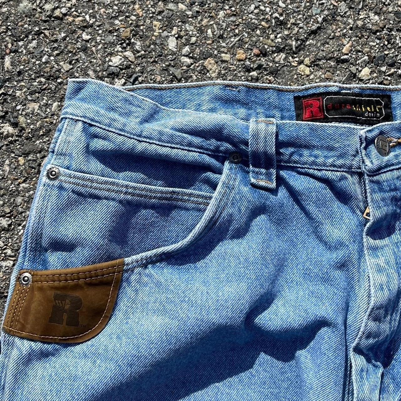 wrangler-men-s-blue-jeans-depop