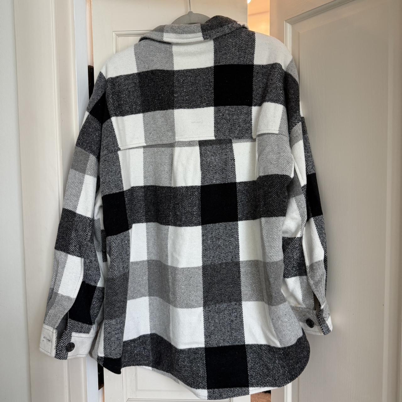 Women's Shacket Jacket - Multi/Grey - M – Thread … - image 2