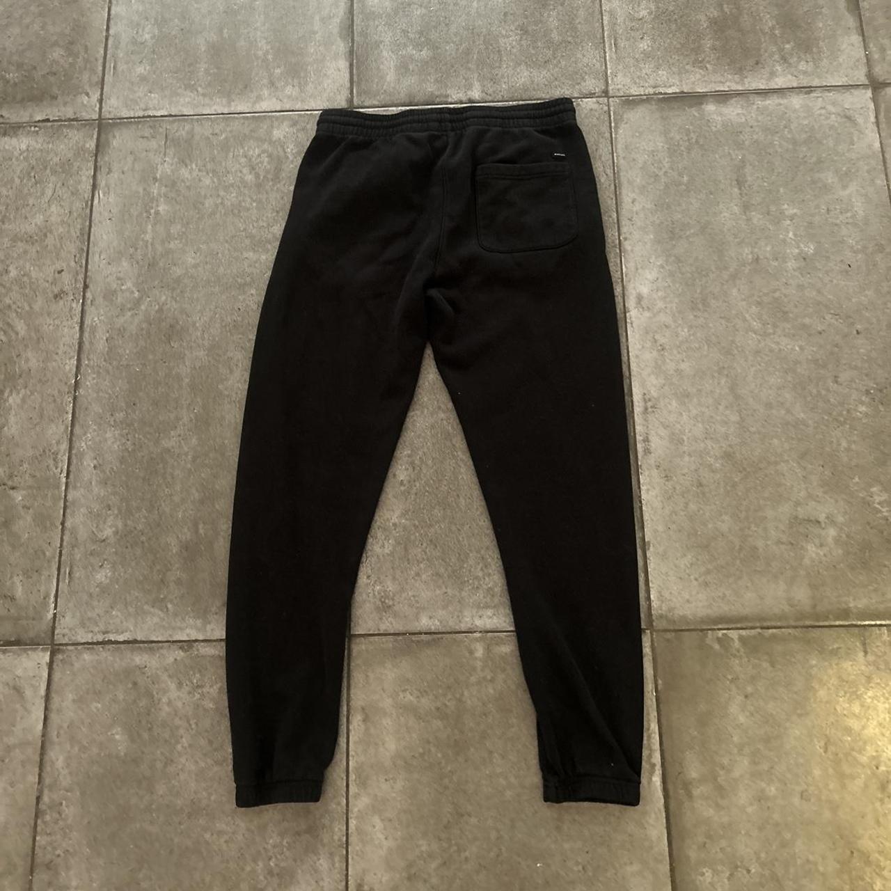 Pacsun black joggers sweatpants great Depop