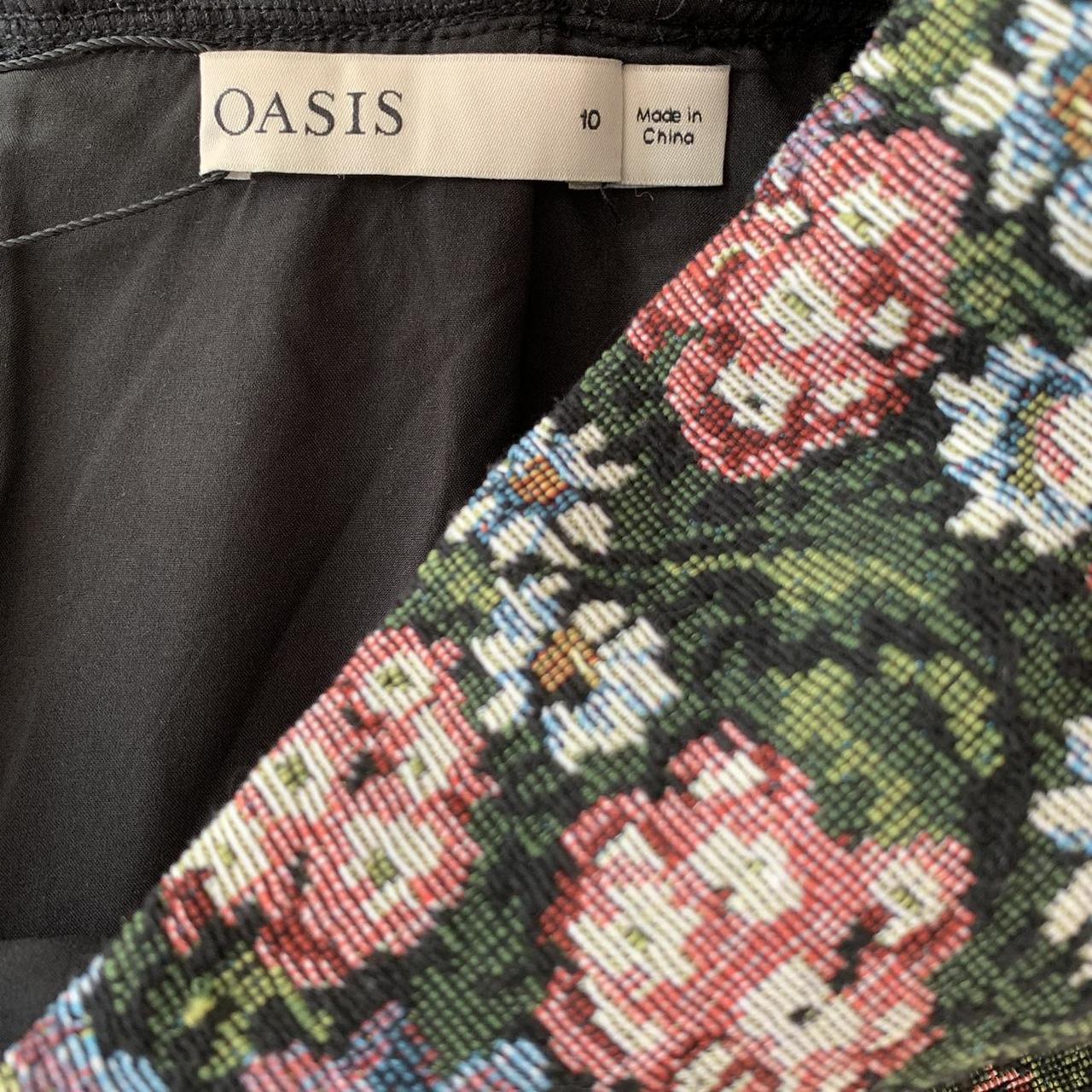 Floral pinafore dress by Oasis free uk p&p Sold... Depop