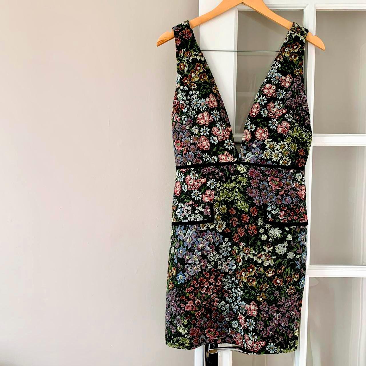Floral pinafore dress by Oasis free uk p&p Sold... Depop