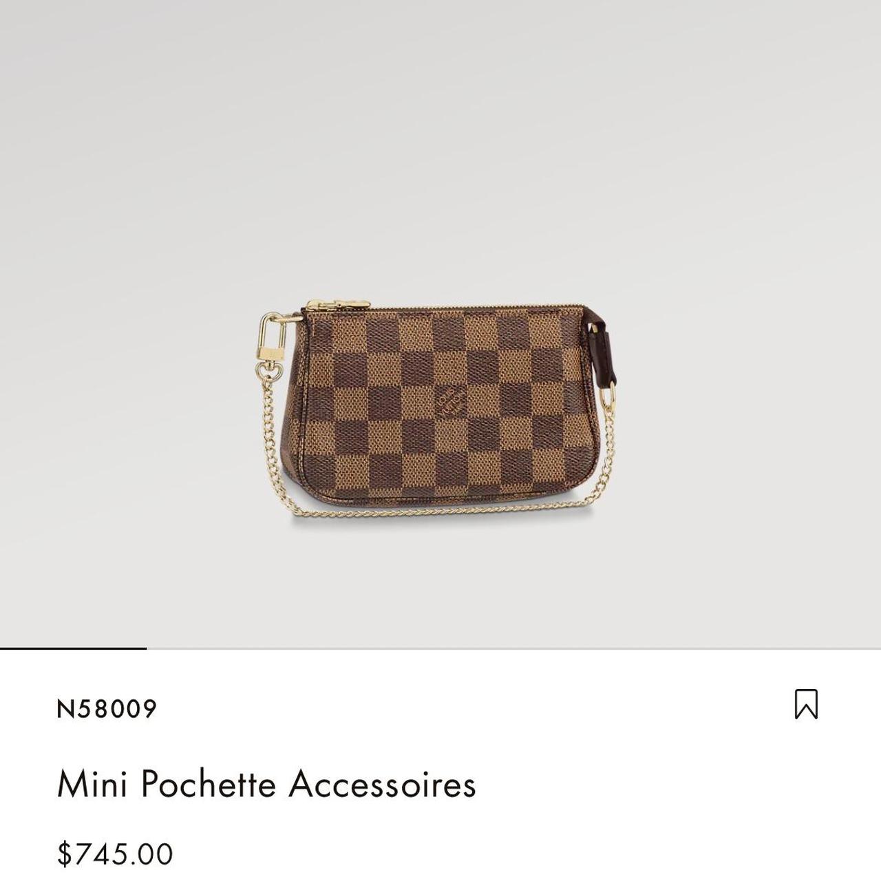 Louis Vuitton DAMIER Mini pochette accessoires (N58009)