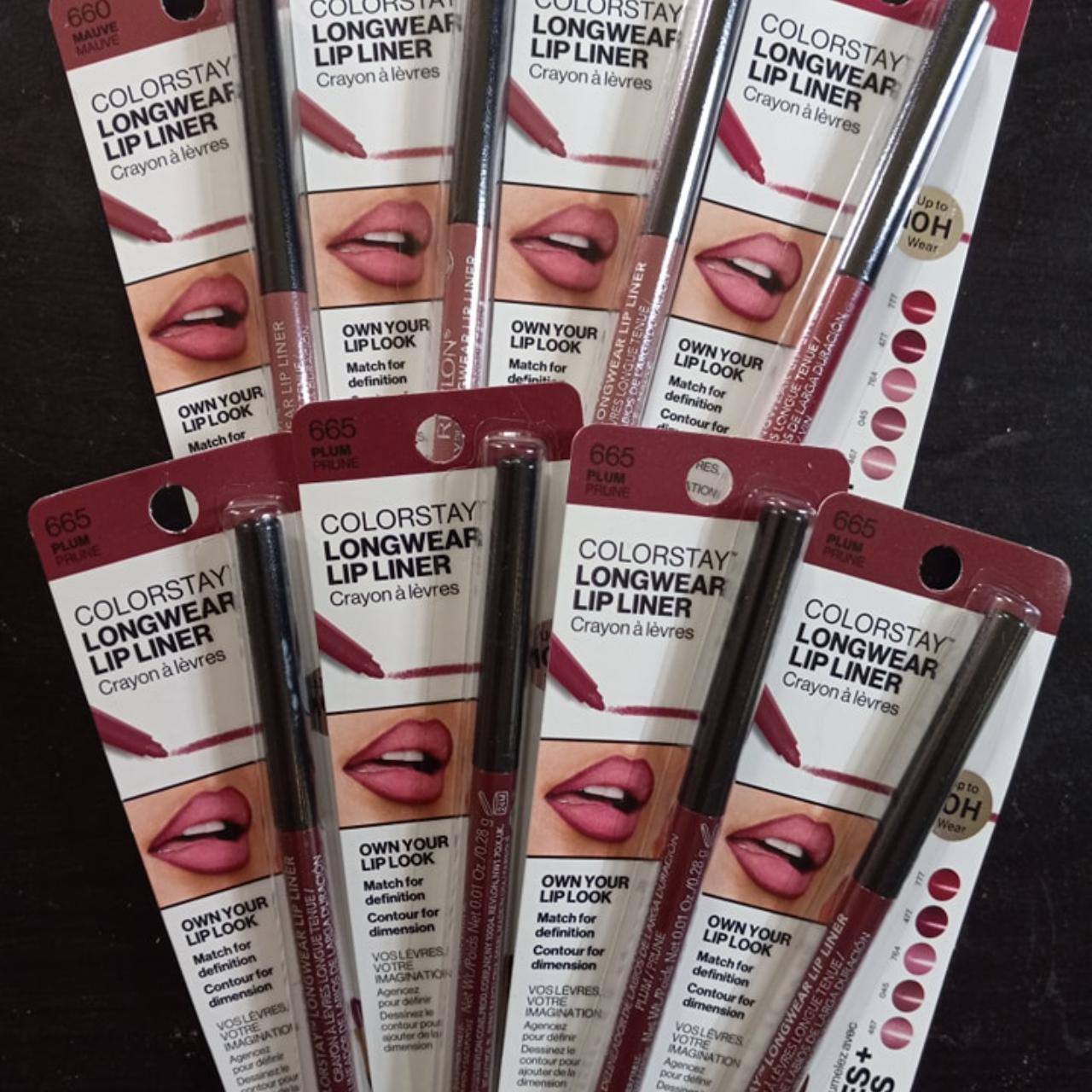 8 pcs Revlon Colorstay lip liner in 660 Mauve and... Depop