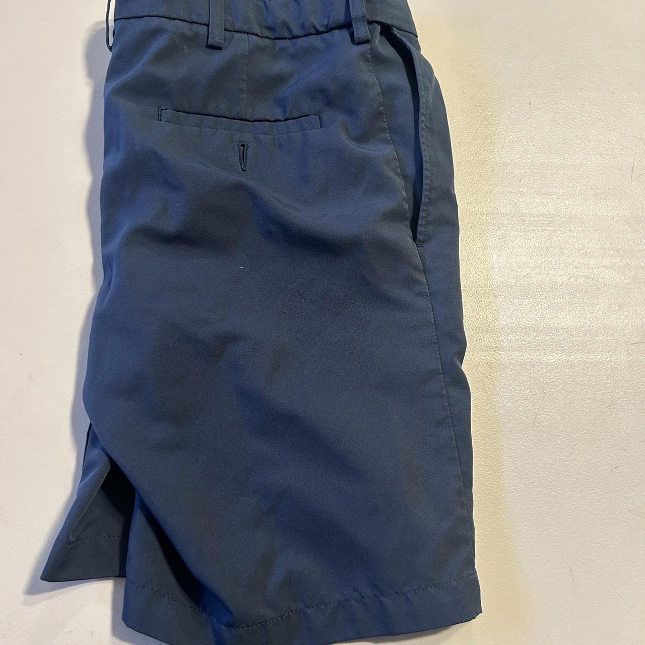 Blue Navy Shorts . Size 32 - Ships within 1-3 Days... - Depop