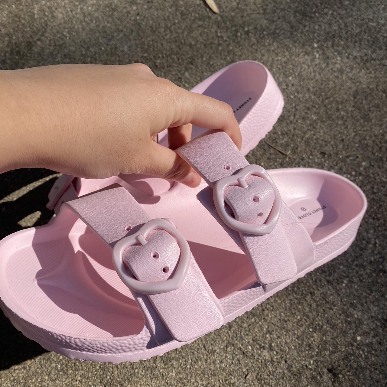 Target Women's Pink Slides