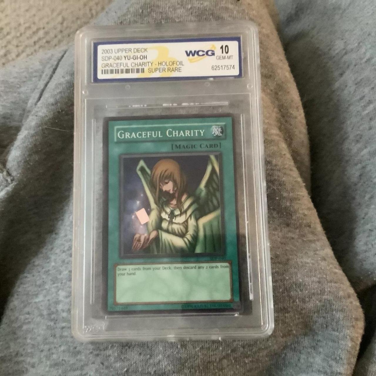 2003 YU-GI-Oh Upper Deck: SDP-040 Graceful Charity... - Depop