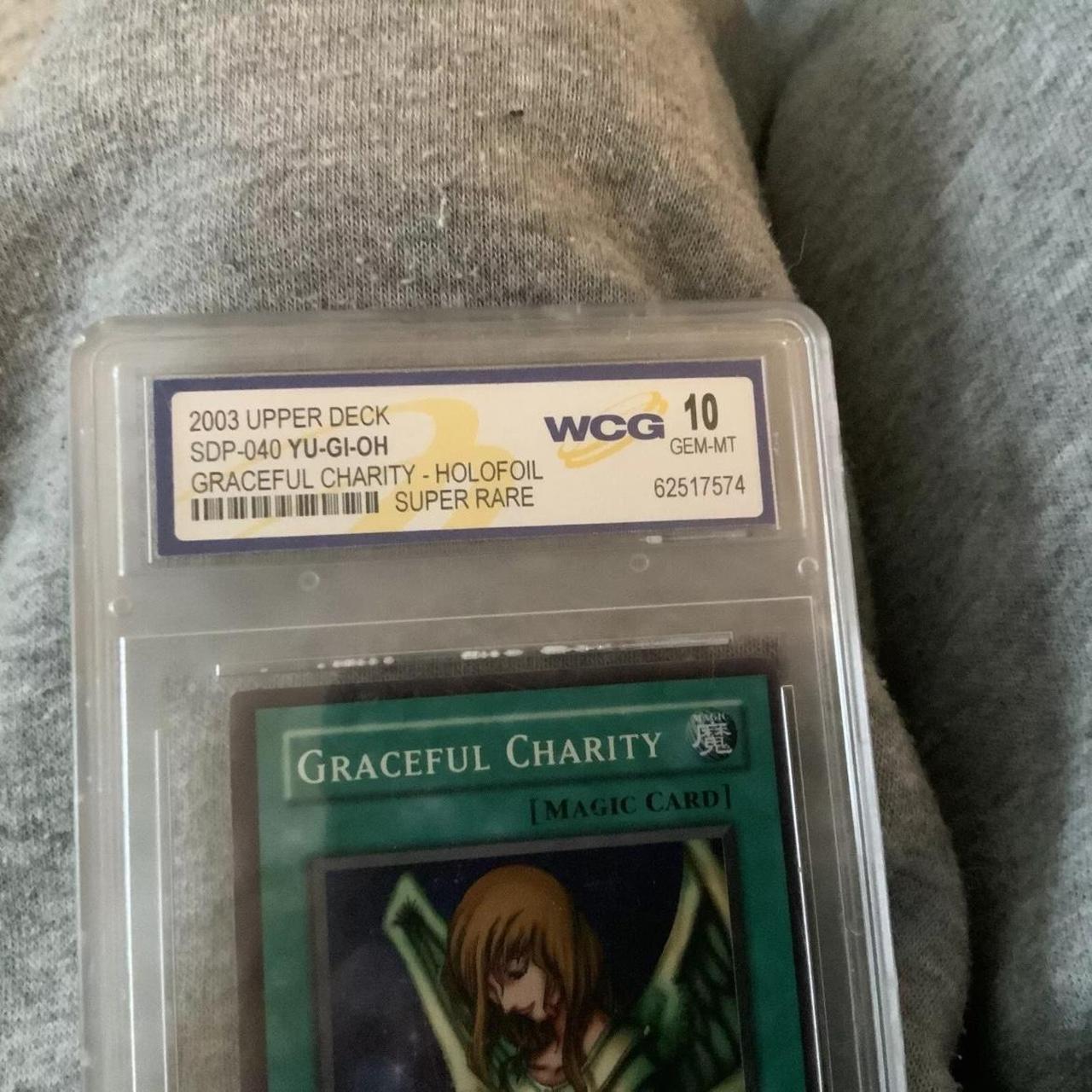 2003 YU-GI-Oh Upper Deck: SDP-040 Graceful Charity... - Depop