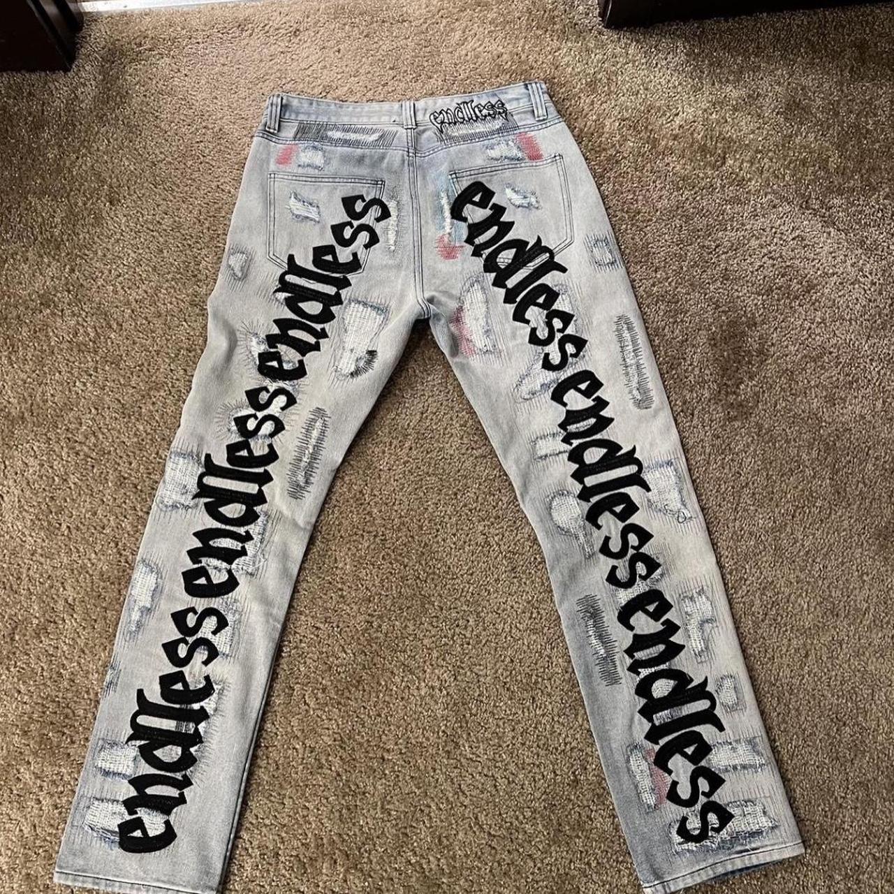 Vlone Men's multi Jeans | Depop