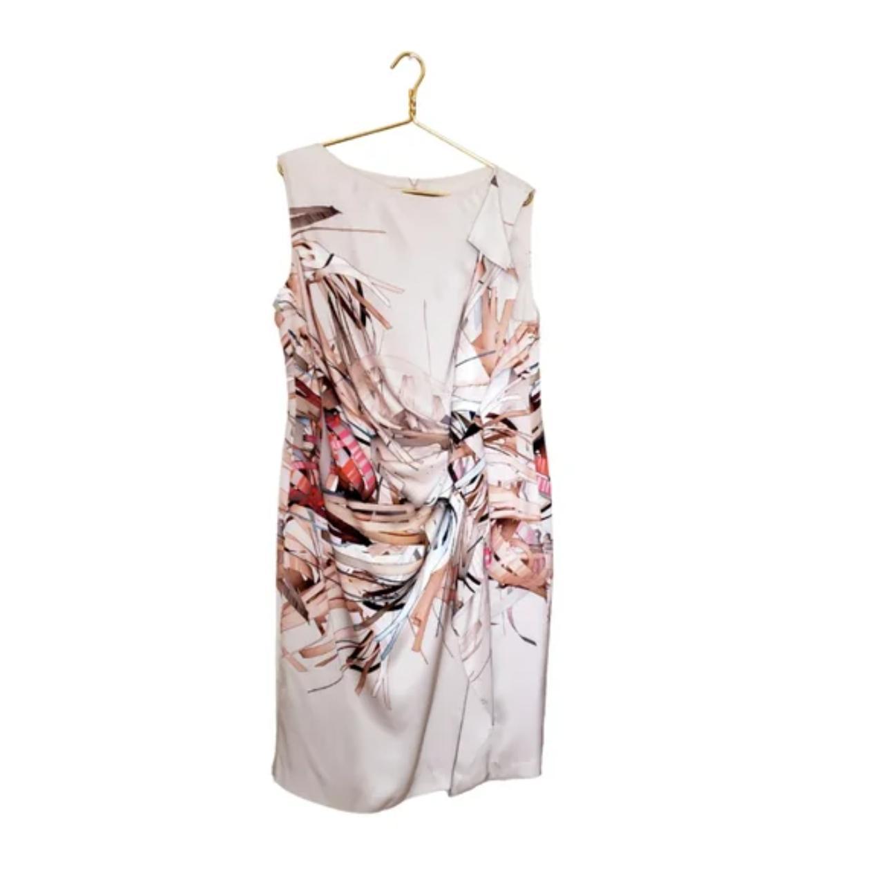 Escada silk outlet dress