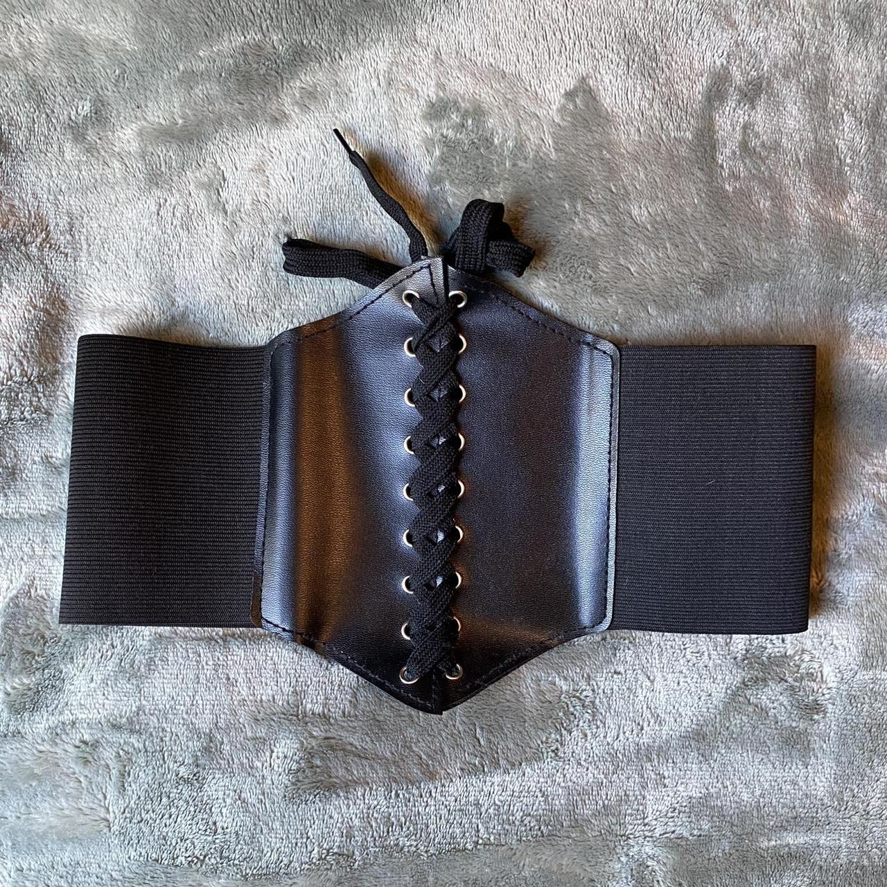 Black Mini Corset Size S Depop