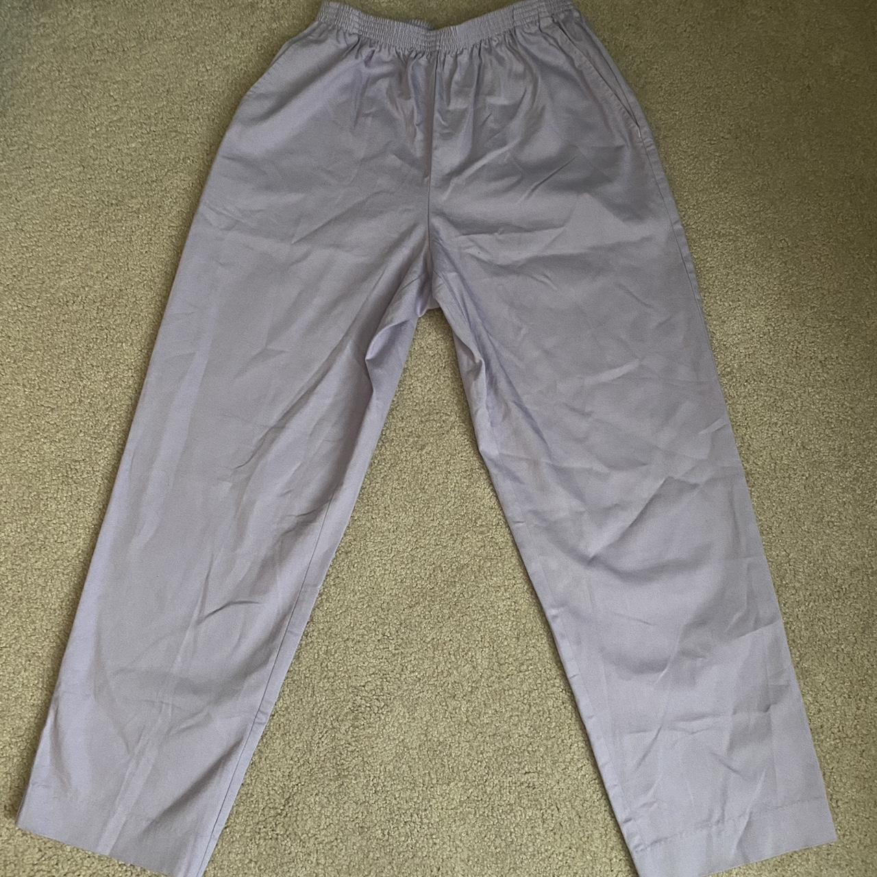 Light Purple pants Size 8, fits down to size 2 - Depop