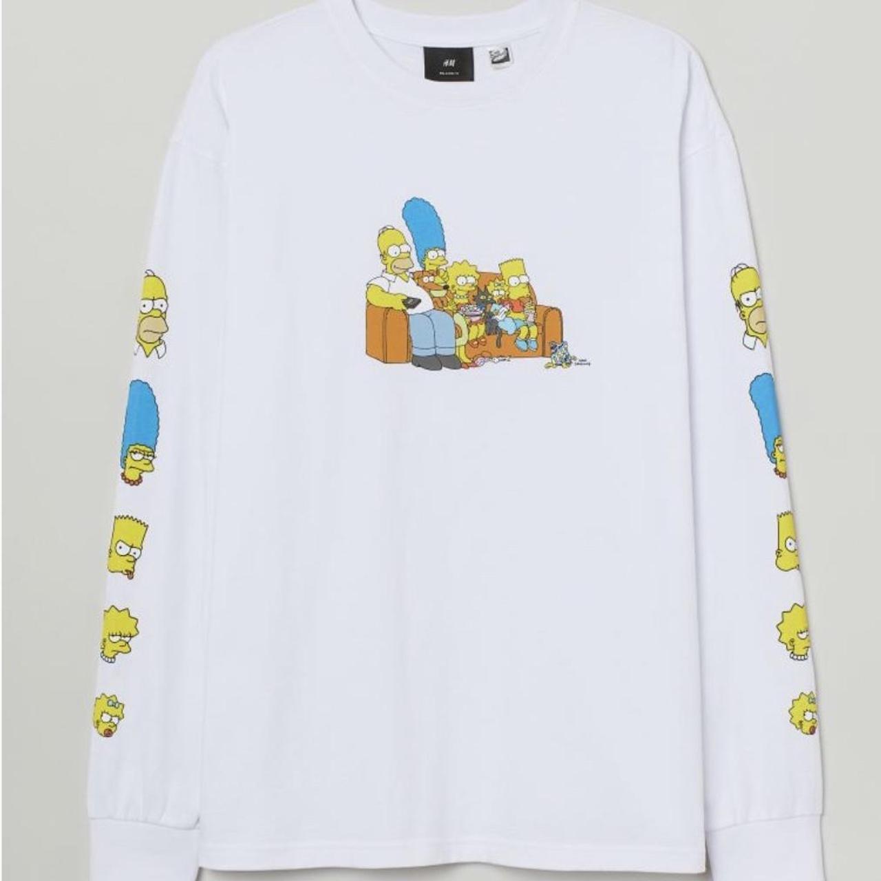 the simpsons long sleeve shirt h&m