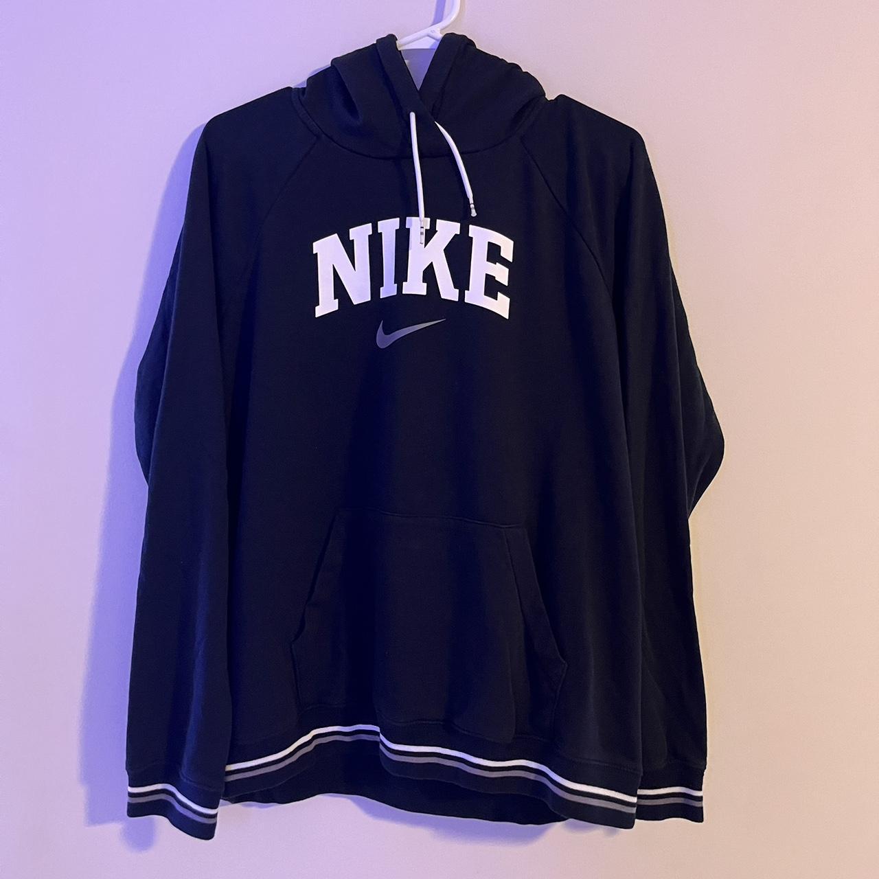 womens black hoodie nike