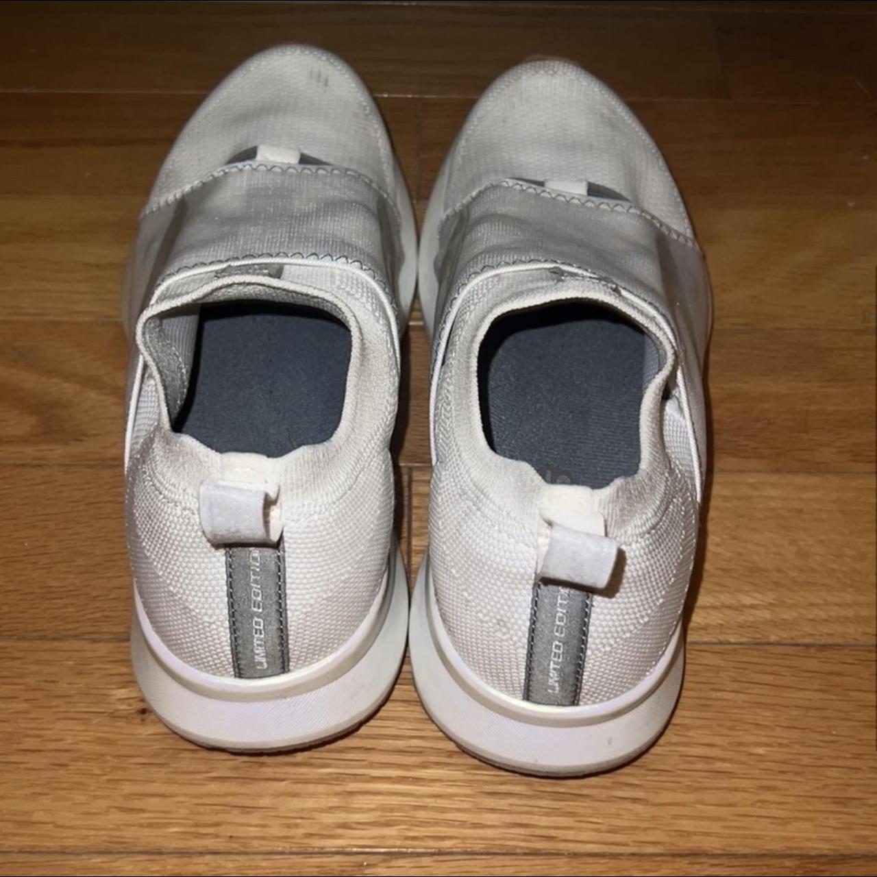 Brooks Women's White and Grey Footwear | Depop