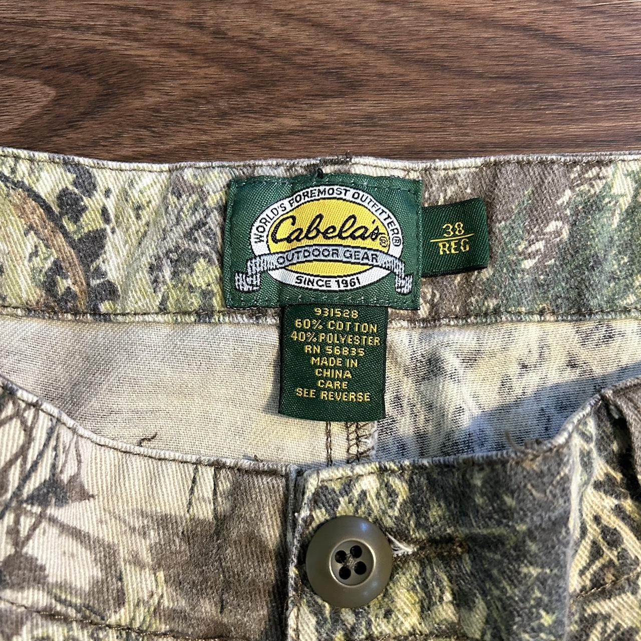 Cabela's Men's Green and Brown Trousers | Depop