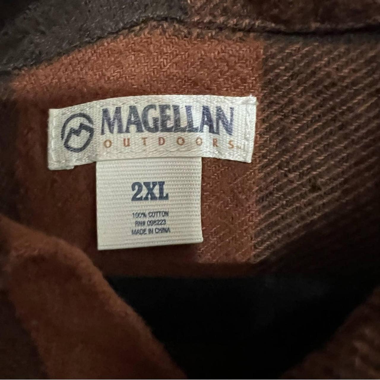 Magellan Men's Orange Shirt | Depop