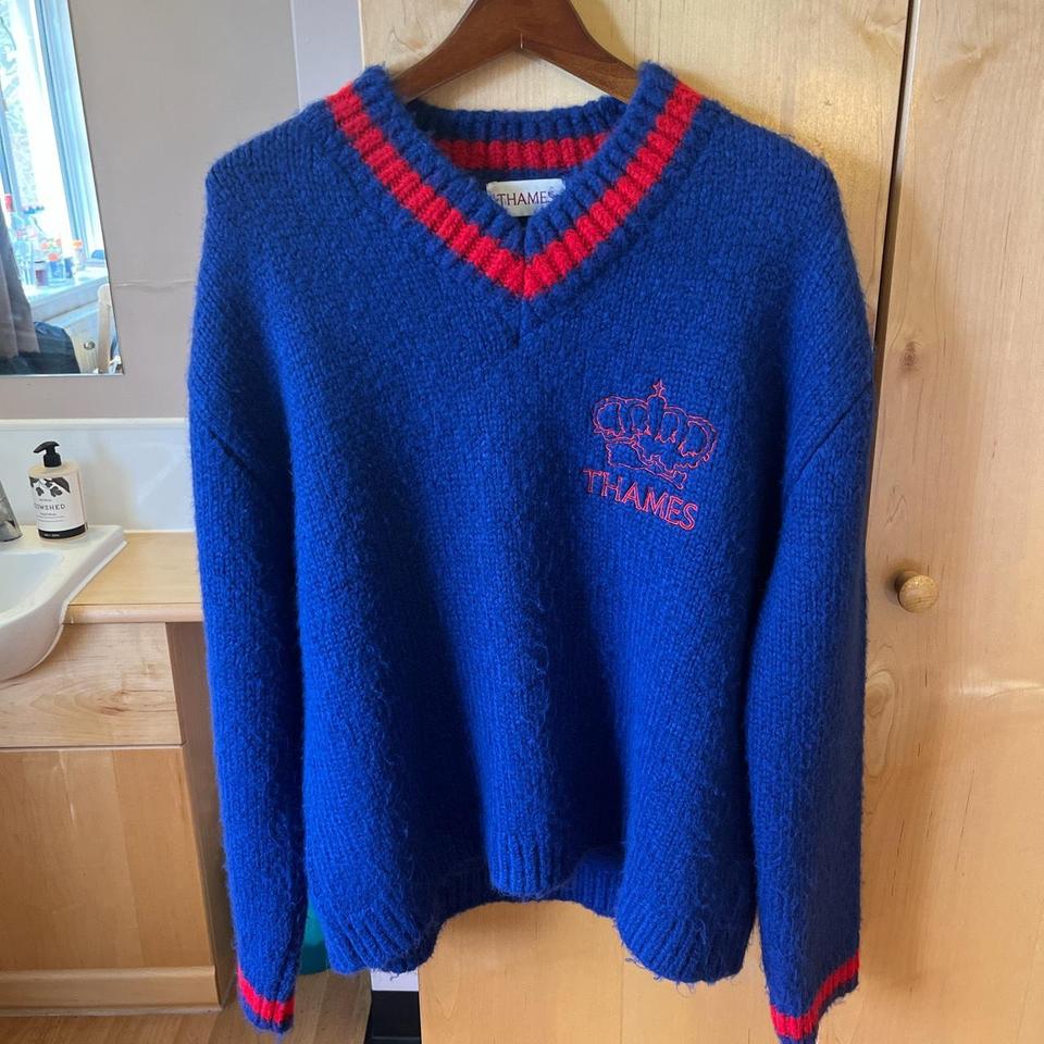 Thames P.G knit jumper - perfect condition - size XL... - Depop