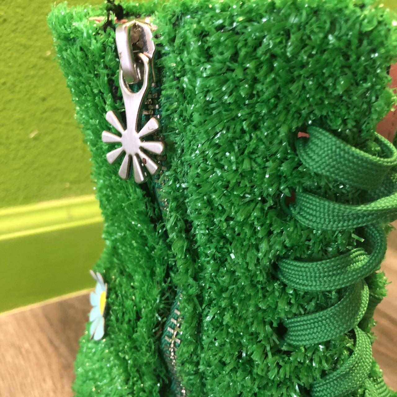 delia-s-women-s-green-and-pink-boots-depop