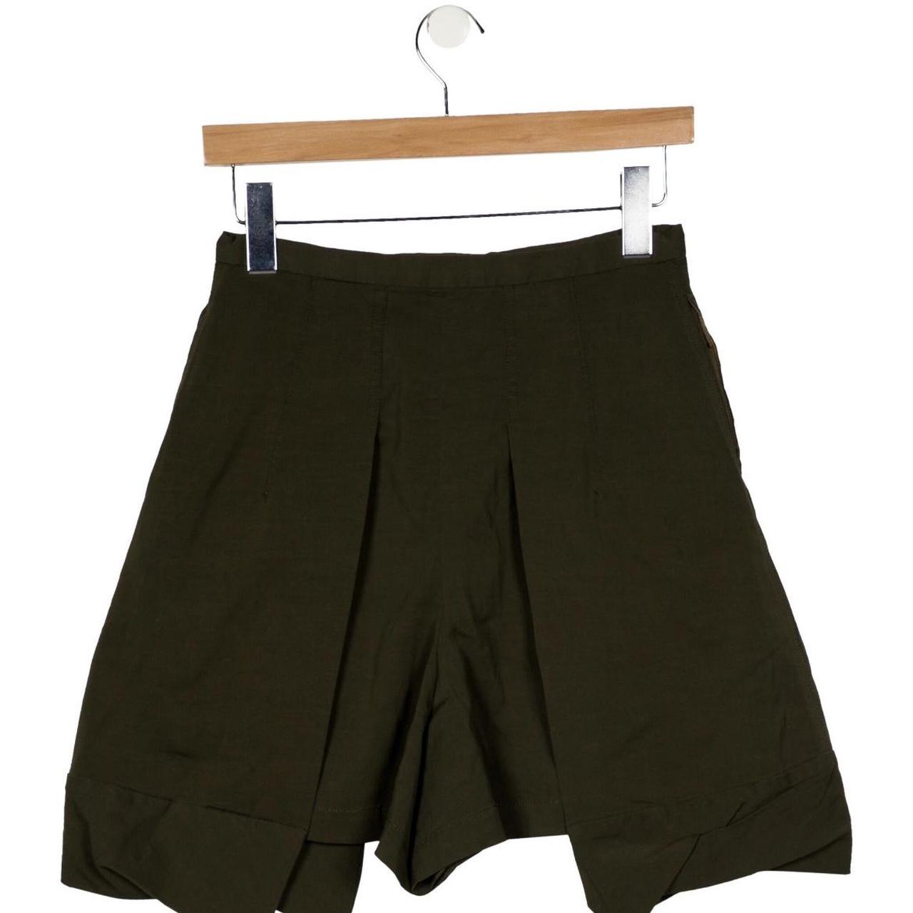 TOGA PULLA Shorts / Skort size S Dark olive. Front... - Depop