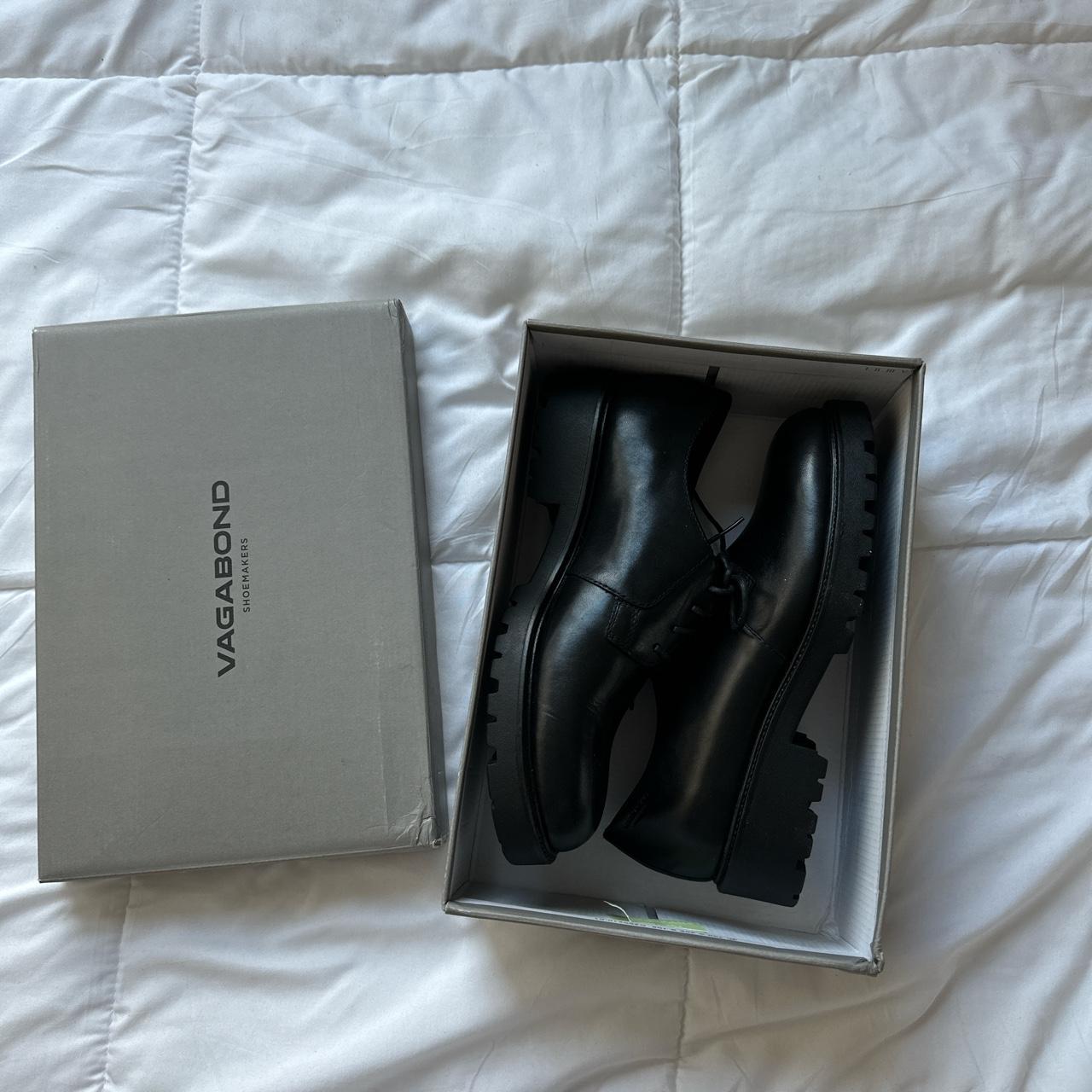 Vagabond Women's Black Oxfords | Depop