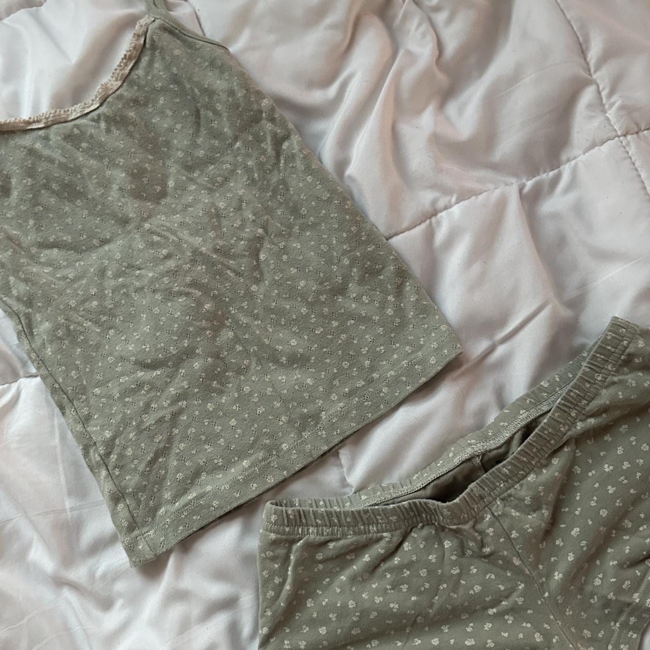 Brandy pj set So cute. Includes tank + boxer... Depop