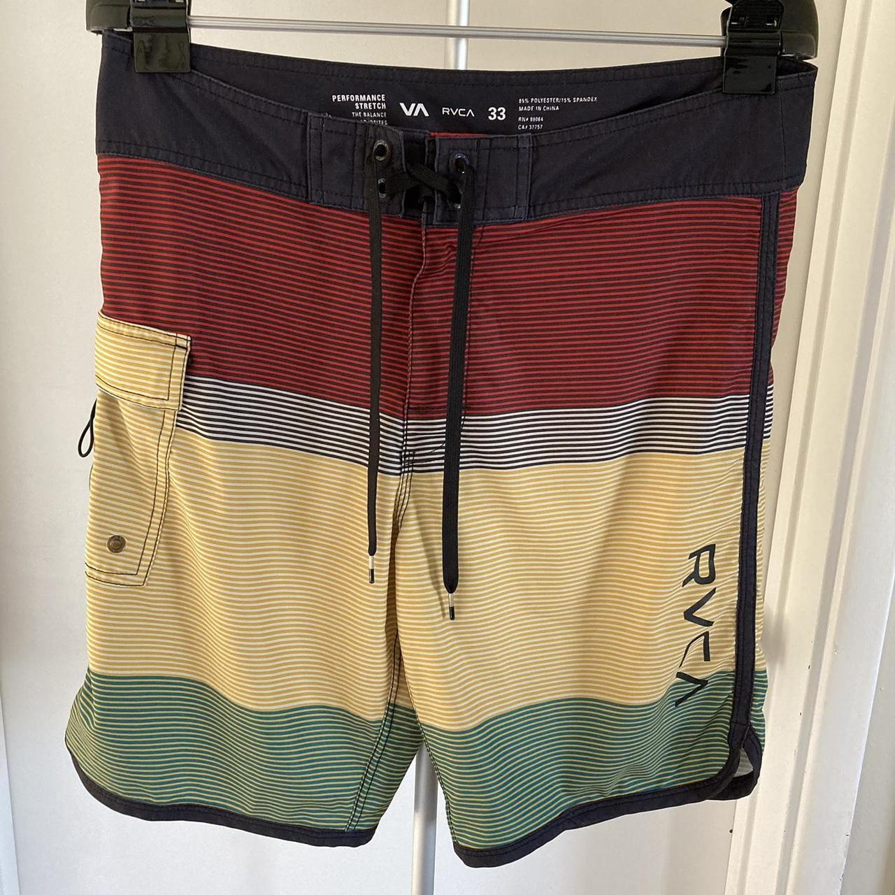 RVCA Boardshorts Performance Stretch Size... - Depop