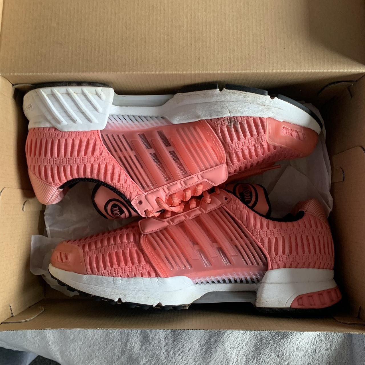 Climacool trainers shop womens pink