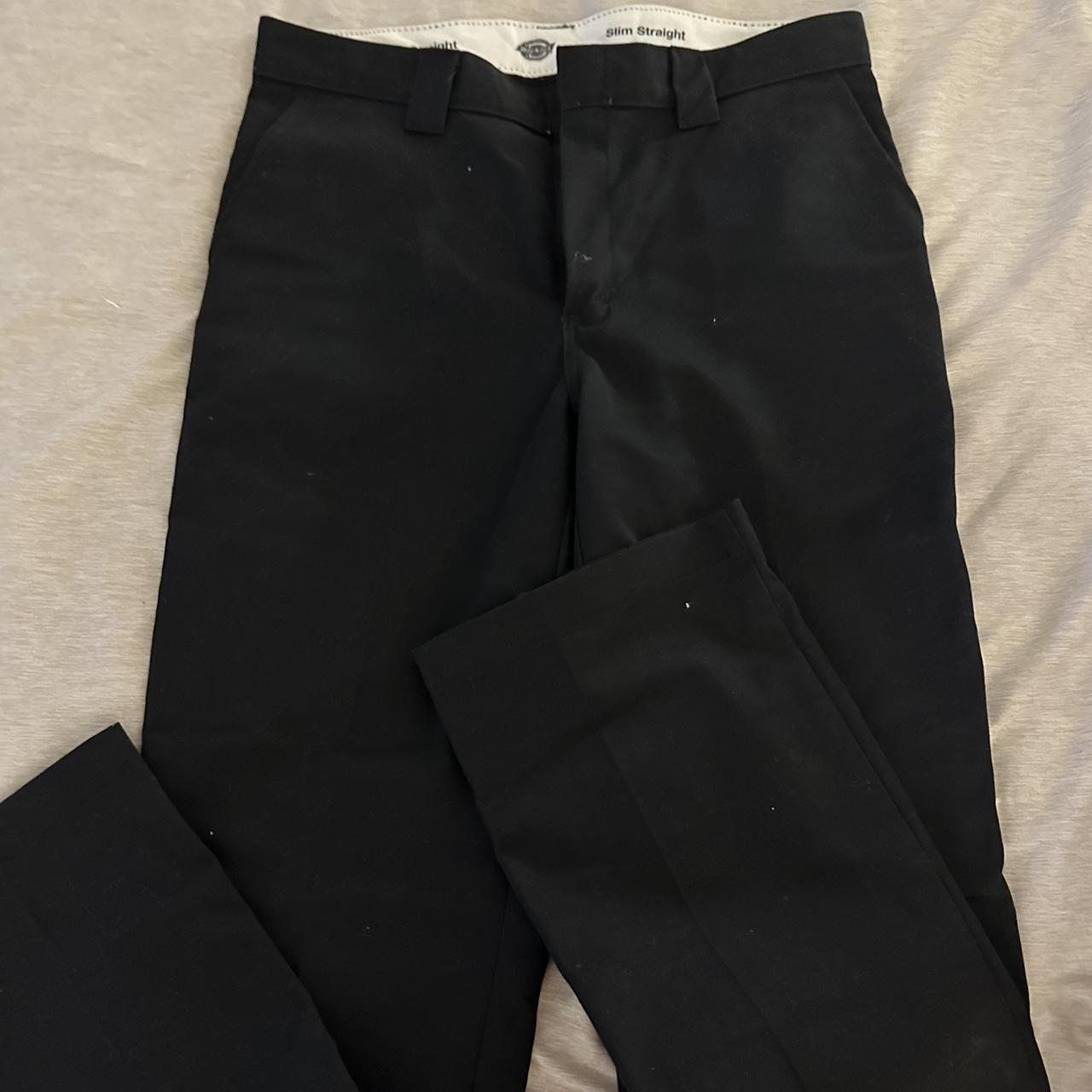 Dickies Women's Black Trousers | Depop