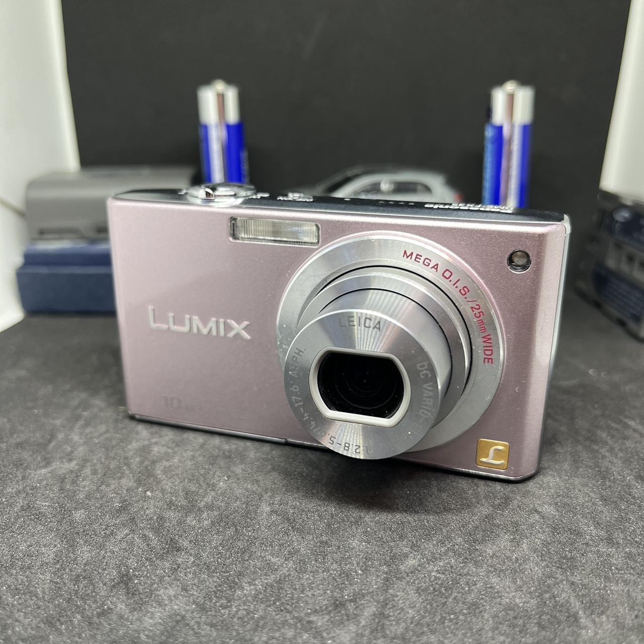 Panasonic Lumix DMC-FX35-P Pink Digital Vintage - Depop