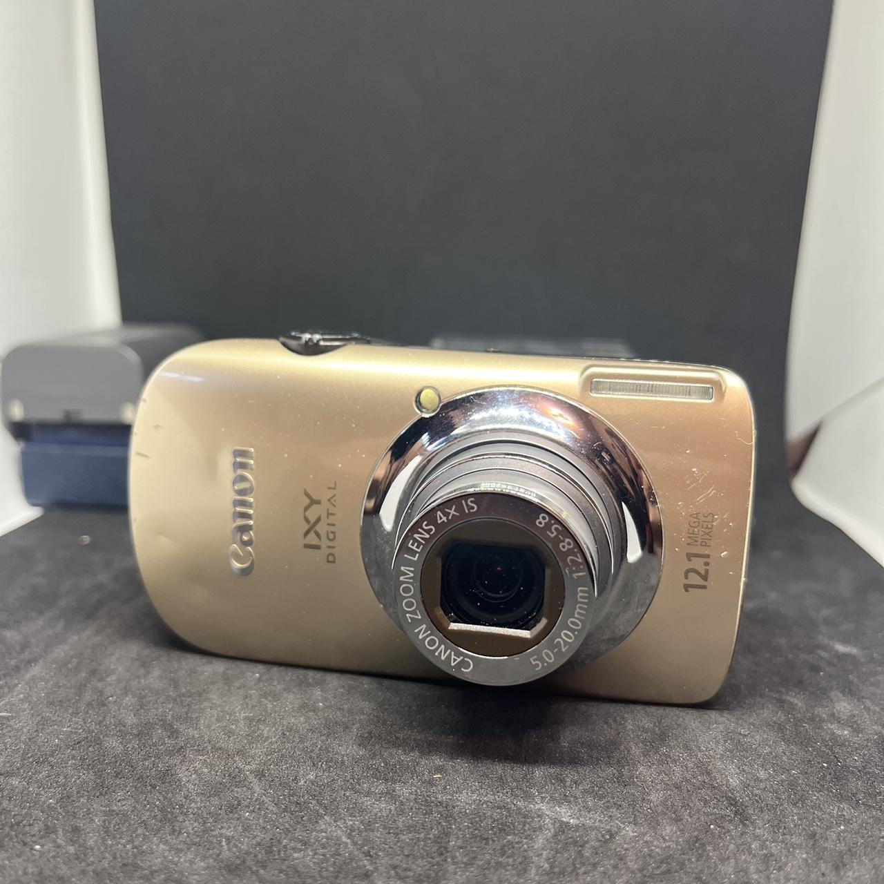 Canon Digital Camera IXY DIGITAL 510 IS Gold... - Depop