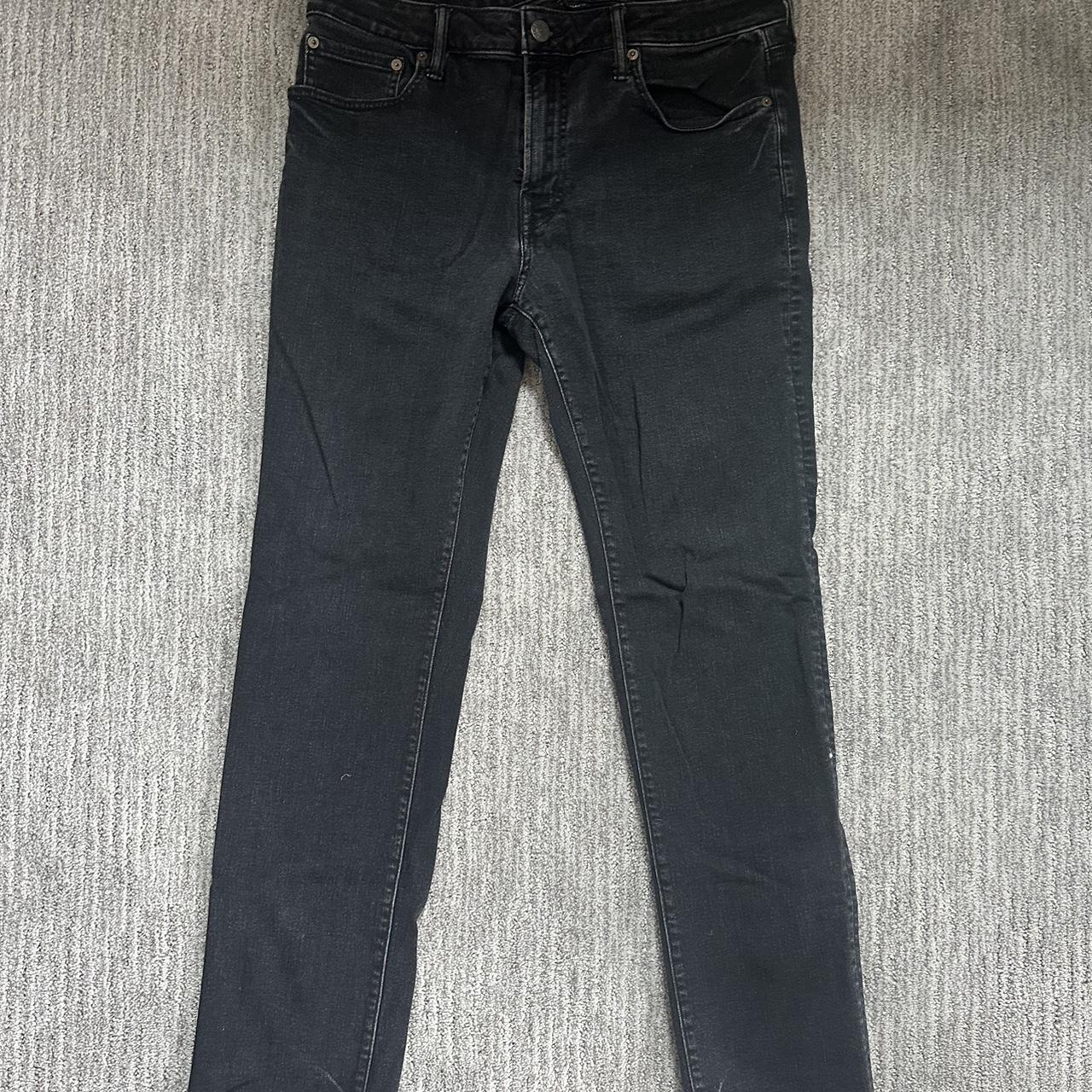 American Eagle Men's Black Jeans | Depop