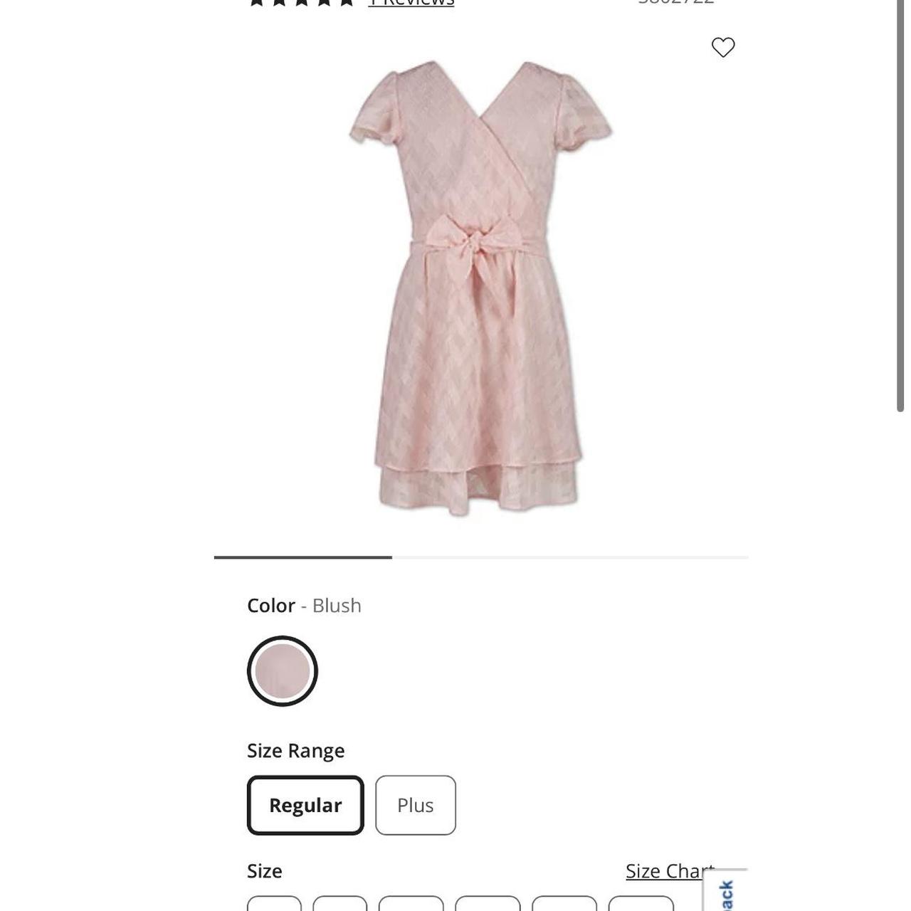 Jcpenney blush 2025 pink dress