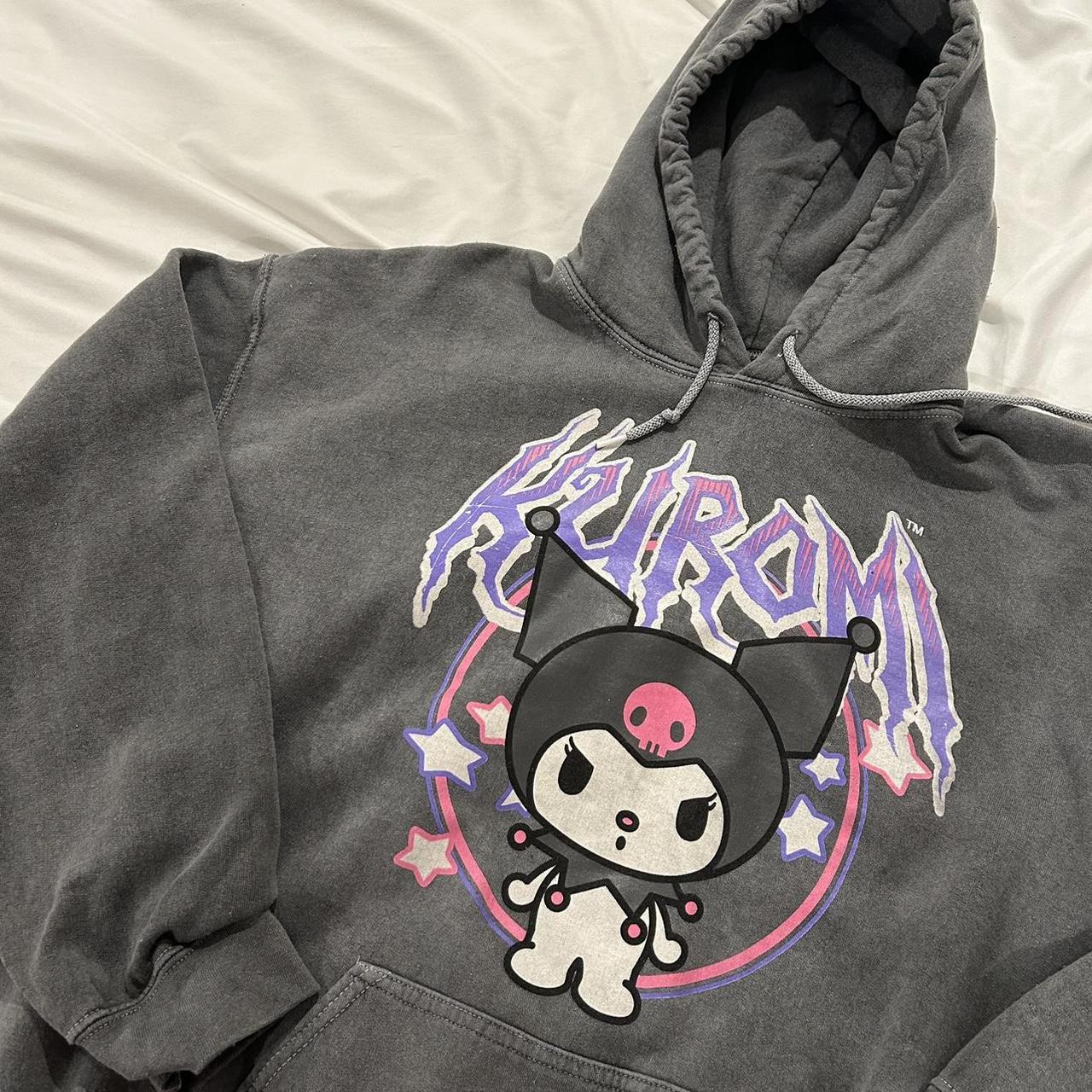 Black discount kuromi hoodie