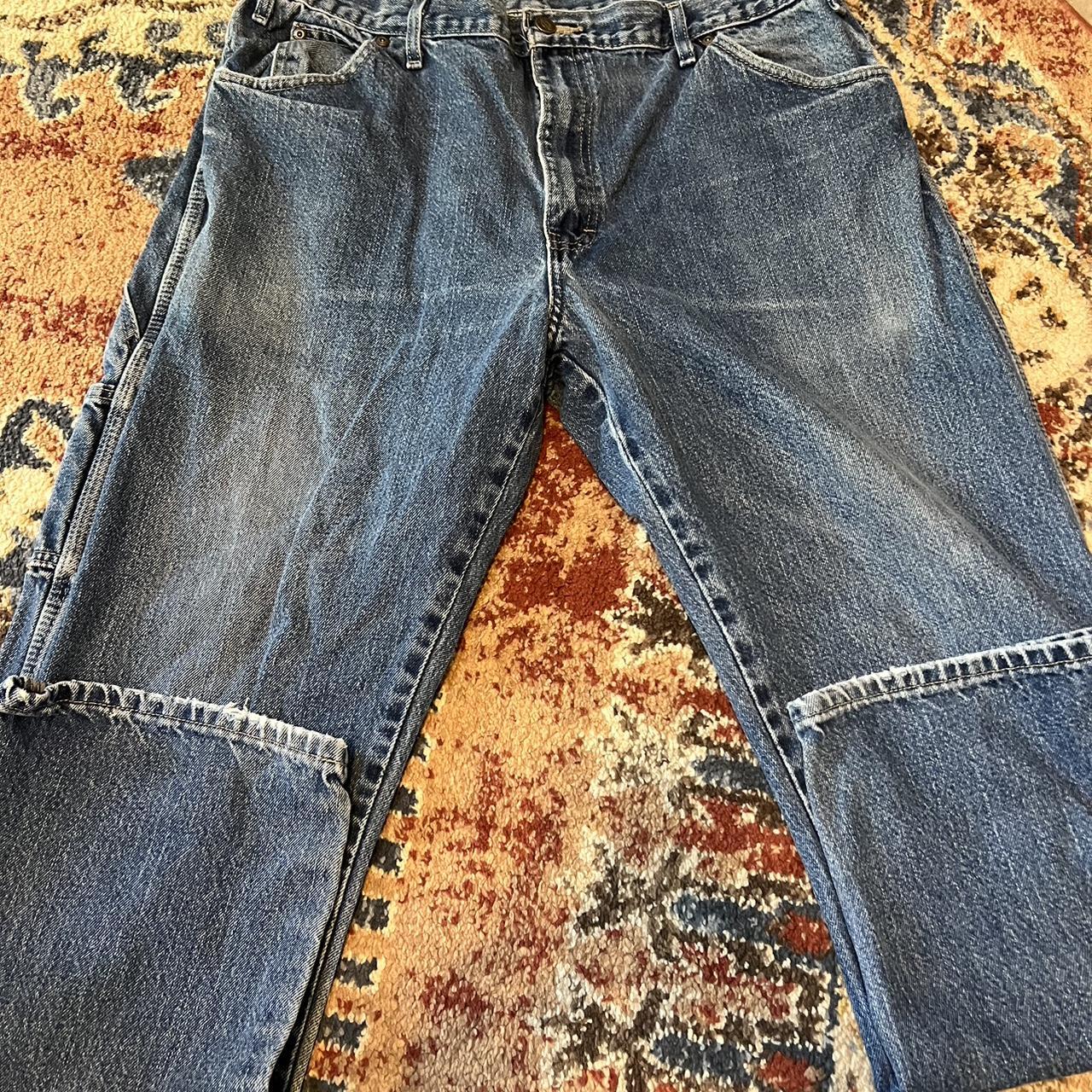 Dickies Work utility pants distressed fade... Depop