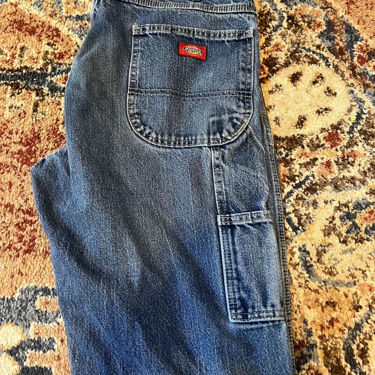 Dickies Work utility pants distressed fade... Depop