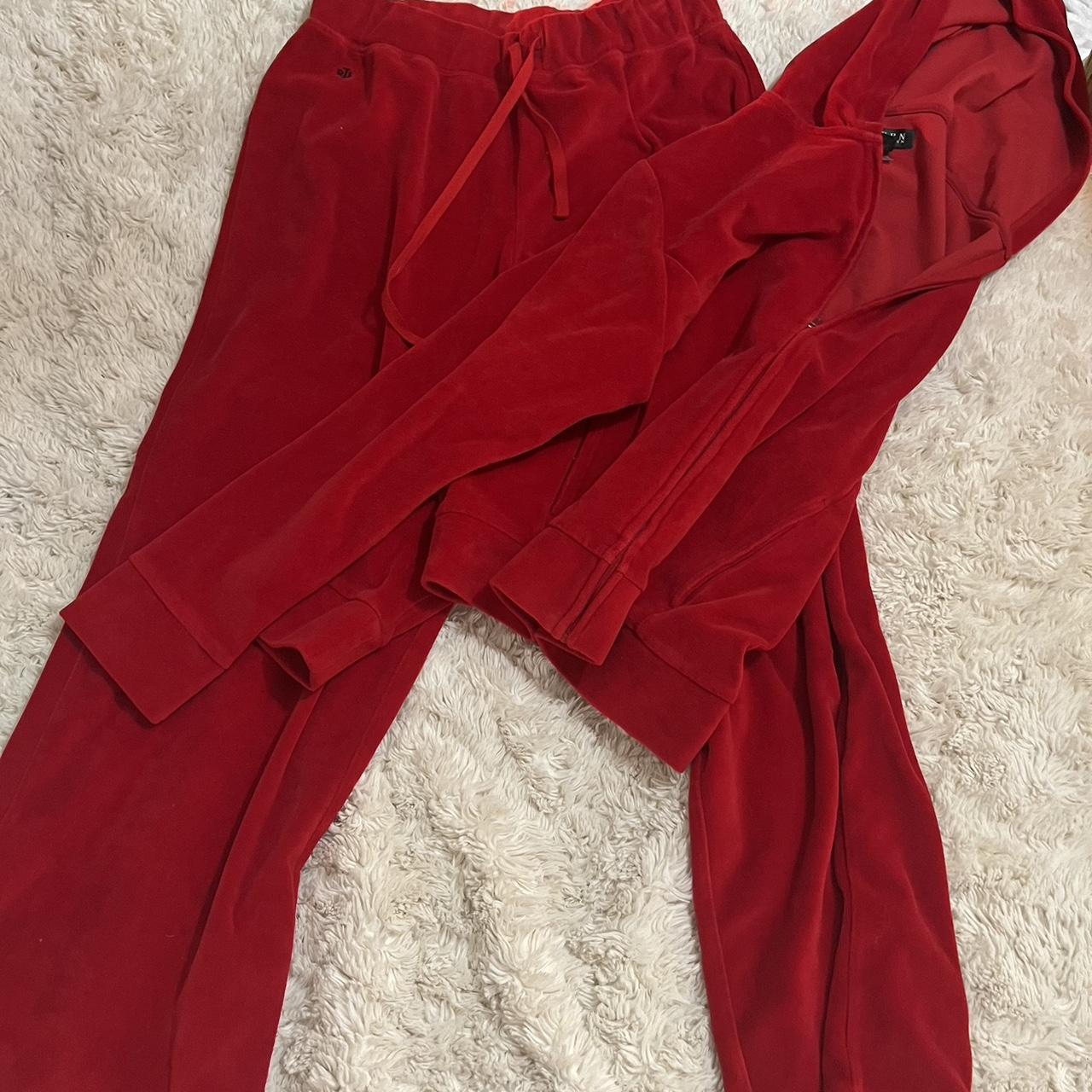 Red Original Ralph Lauren Terry Cloth Tracksuit Depop 8447