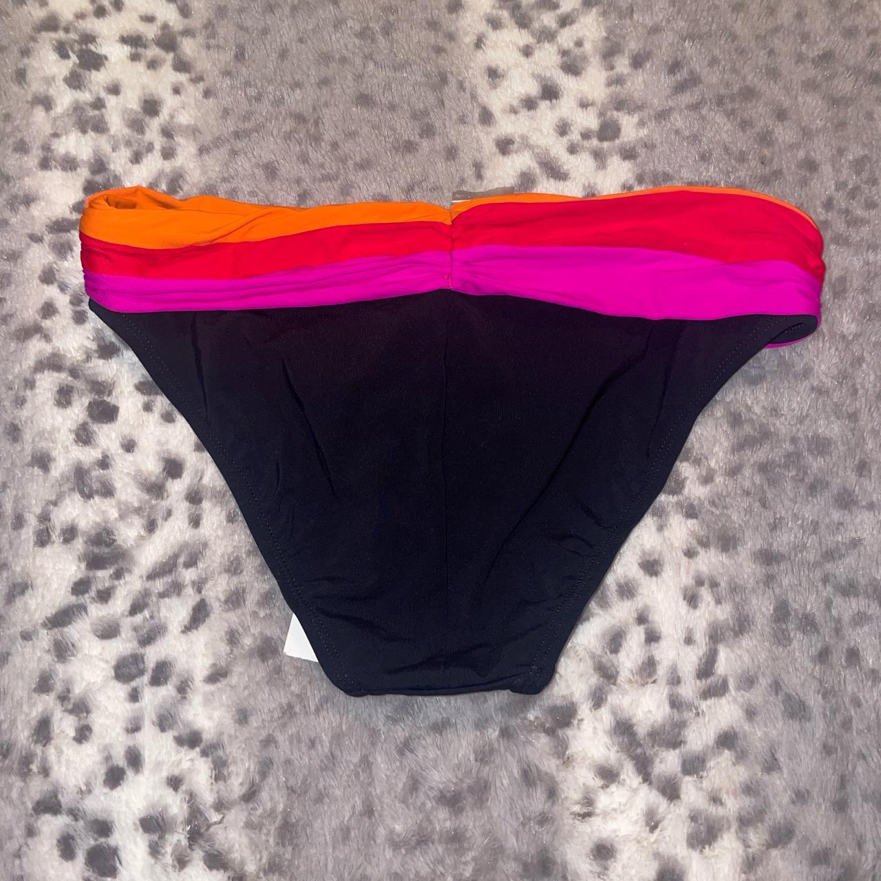 Bleu Rod Beattie Women's Black and Orange Bikini-and-tankini-bottoms (3)