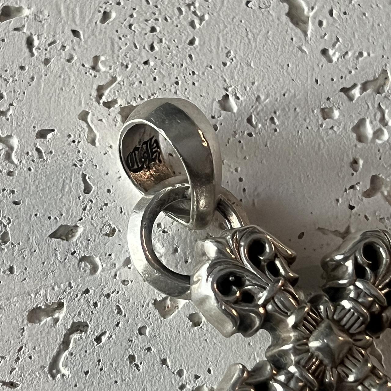 小物 CHROME HEARTS CHROME HEARTS CH cross logo Accessories cuffs SV925 Silver