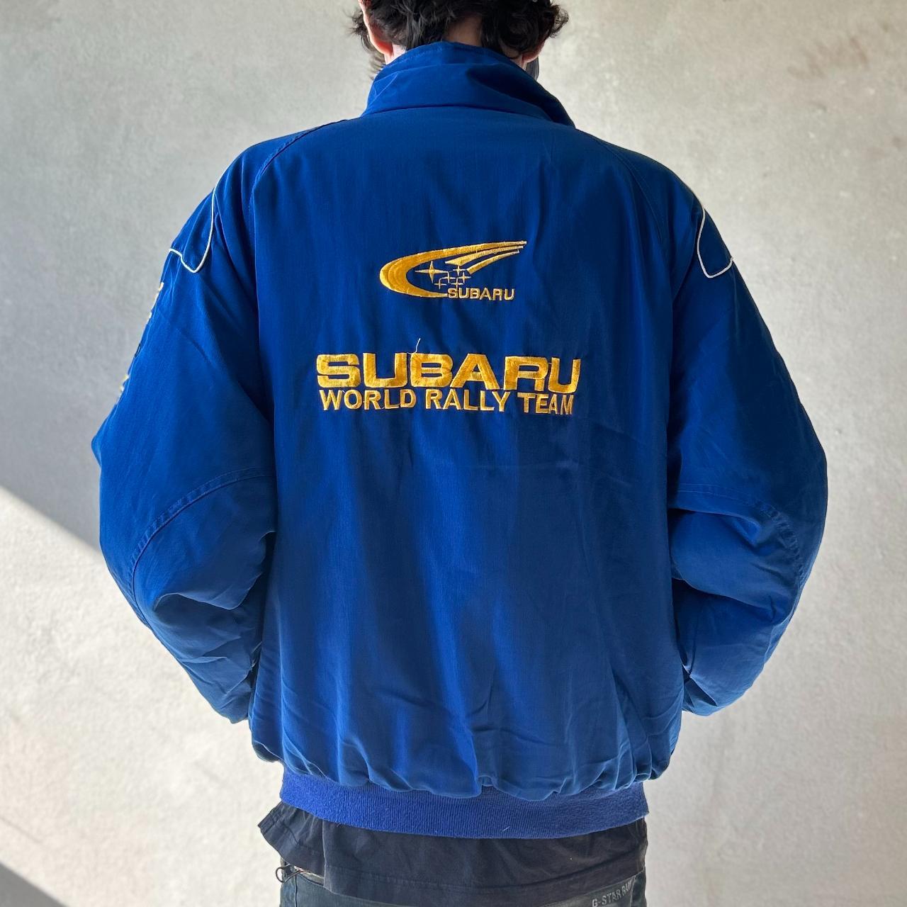 SUBARU WORLD RALLY TEAM ナイロンジャケット スバル 555 ワールド