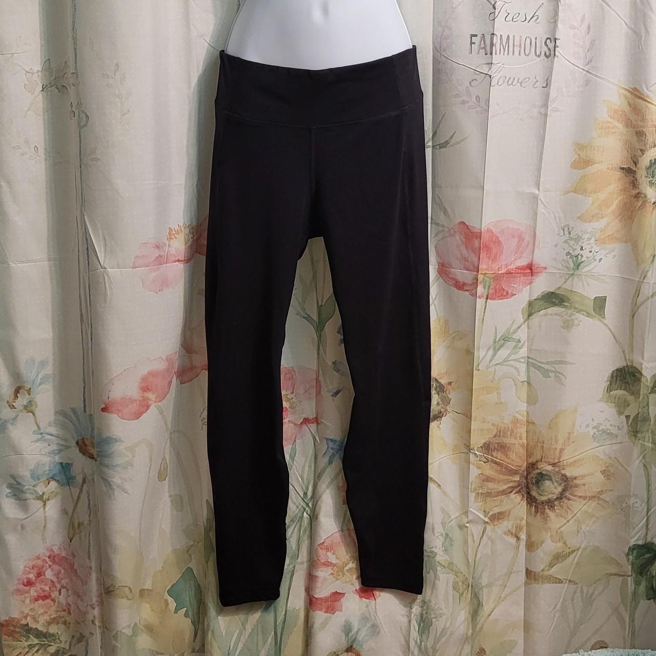 All In Motion Black Polyester/ Spandex Workout... Depop