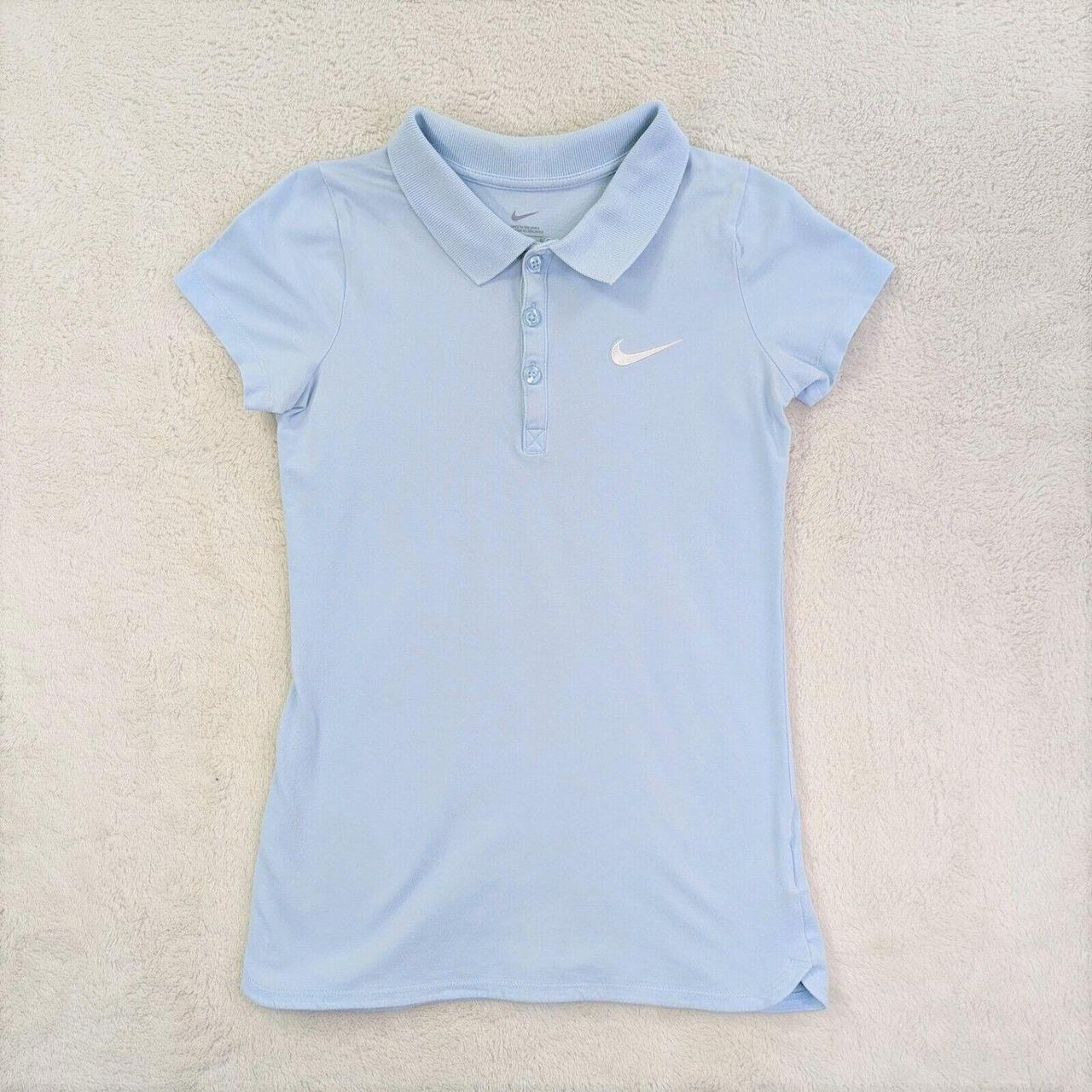 womens nike blue shirt
