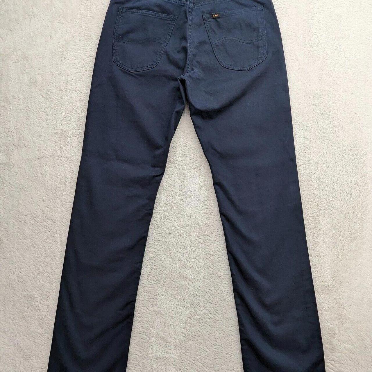 Mens Lee Daren Blue Zip Fly Regular Fit Straight Leg... - Depop