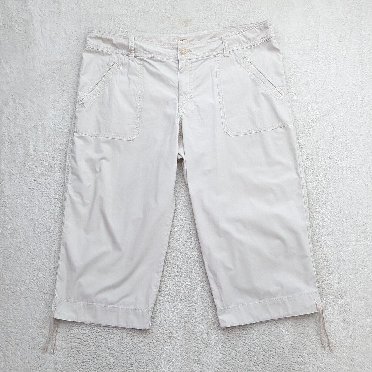 Womens Izod Relaxed Fit Ivory Chino 100% Cotton... - Depop