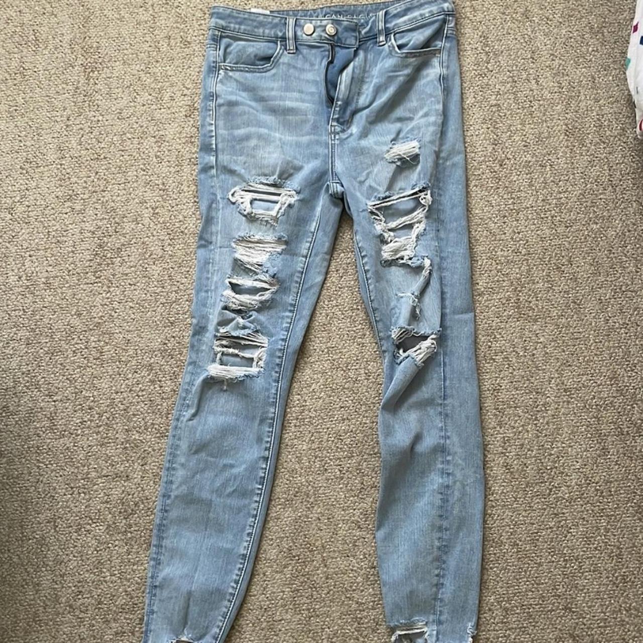 American eagle skinny jean size 8 - Depop