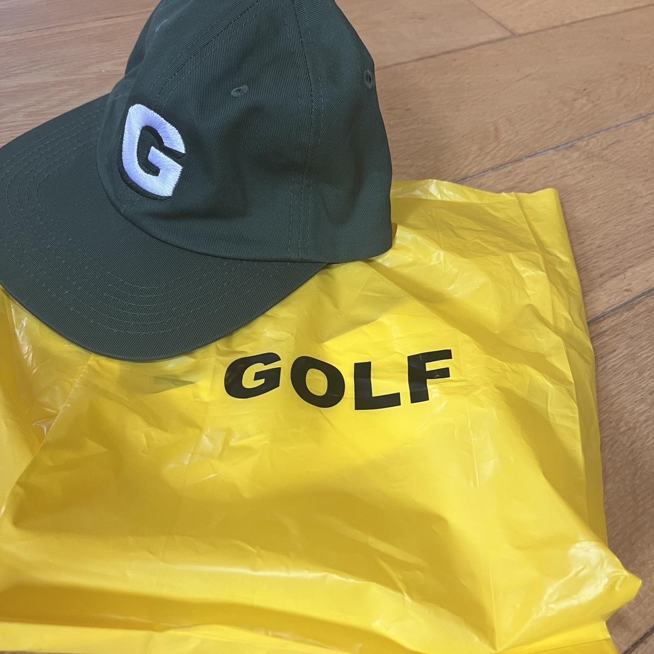 Green Golf Wang G hat with leather strap for... - Depop