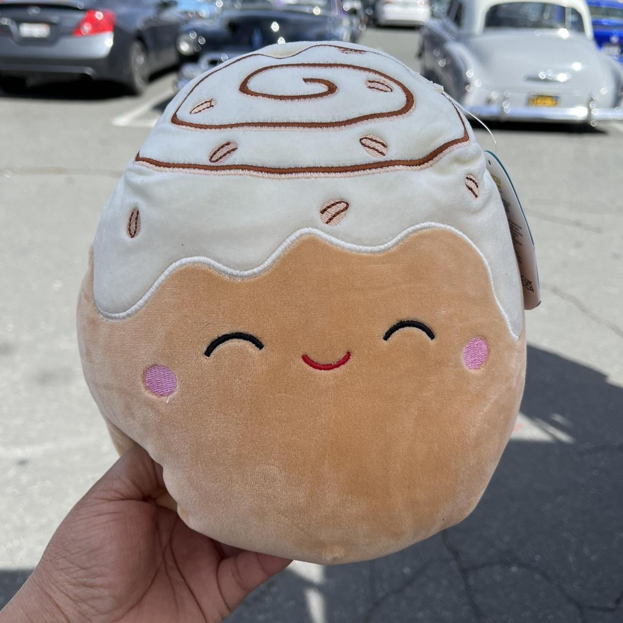 New! Squishmallow “Chanel” the Cinnamon Bun. Please... Depop