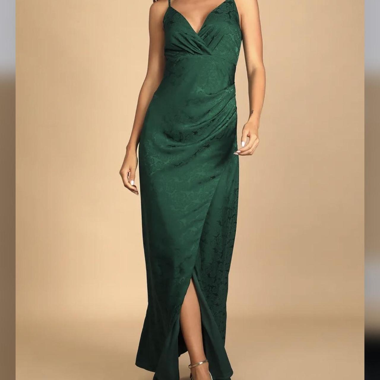 Lulus green prom shops dress