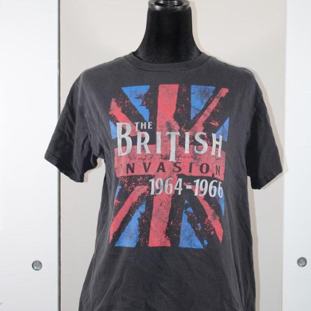 The British Invasion 1964-1966 T Shirt Black, Cotton... - Depop