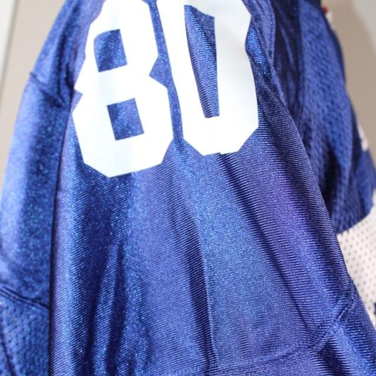 Jeremy Shockey New York Giants White Reebok Jersey - Depop