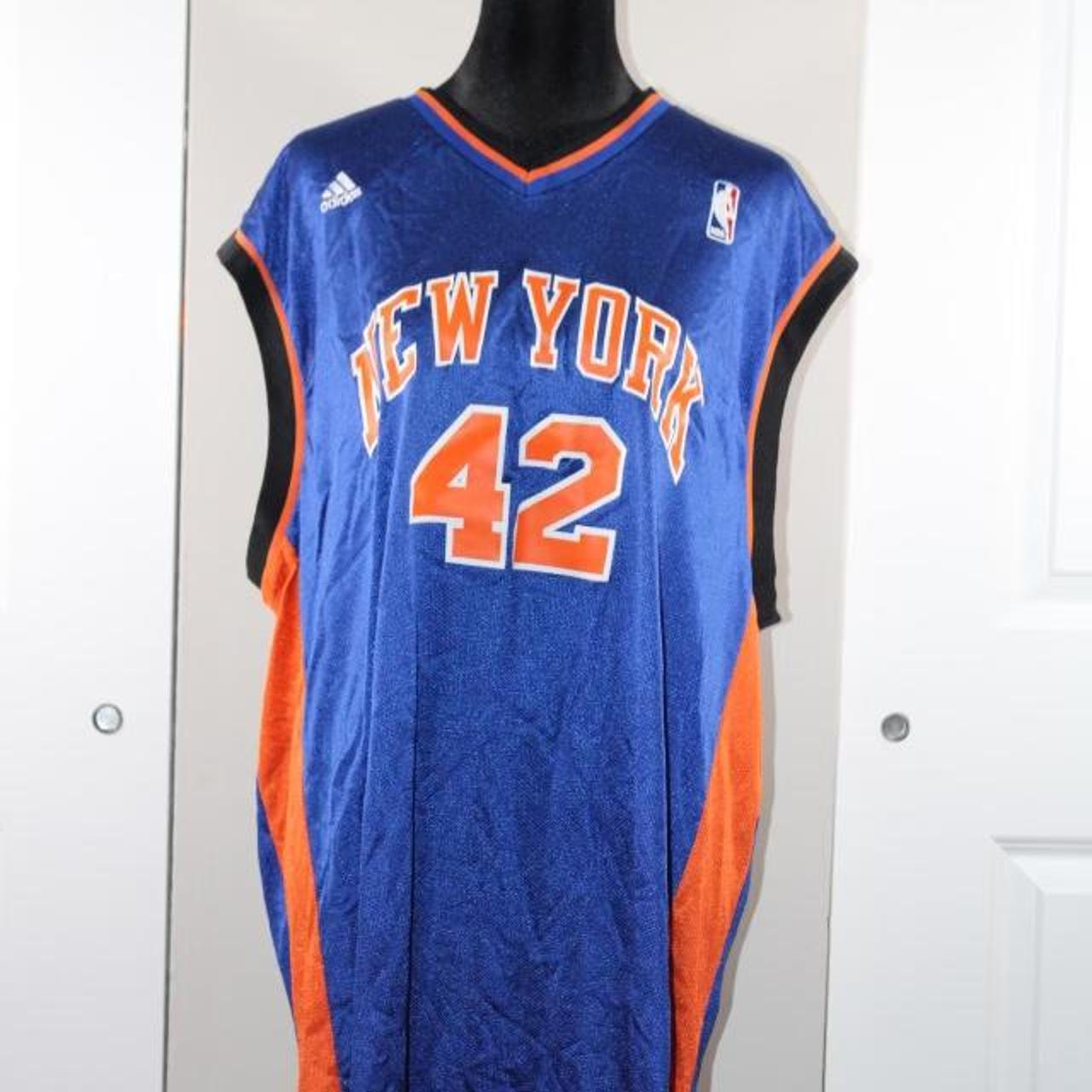 Adidas NBA New York Knicks Jersey Number 42 David... - Depop